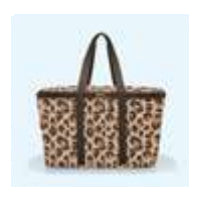 Reisenthel Stofftasche, Polyester, Motiv Leo Macchiato, 445×245×250 mm