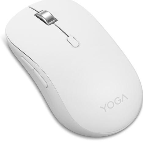 Lenovo Yoga Mouse Office – Maus – Kabellos (Bluetooth), beidhändig, Weiss