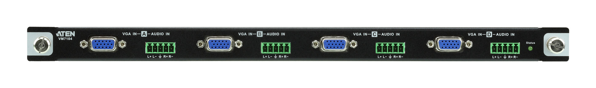 ATEN VM7104 – 4-Port VGA Eingabekarte, 4× VGA In, 300 MHz, hot-swappable, für VM1600