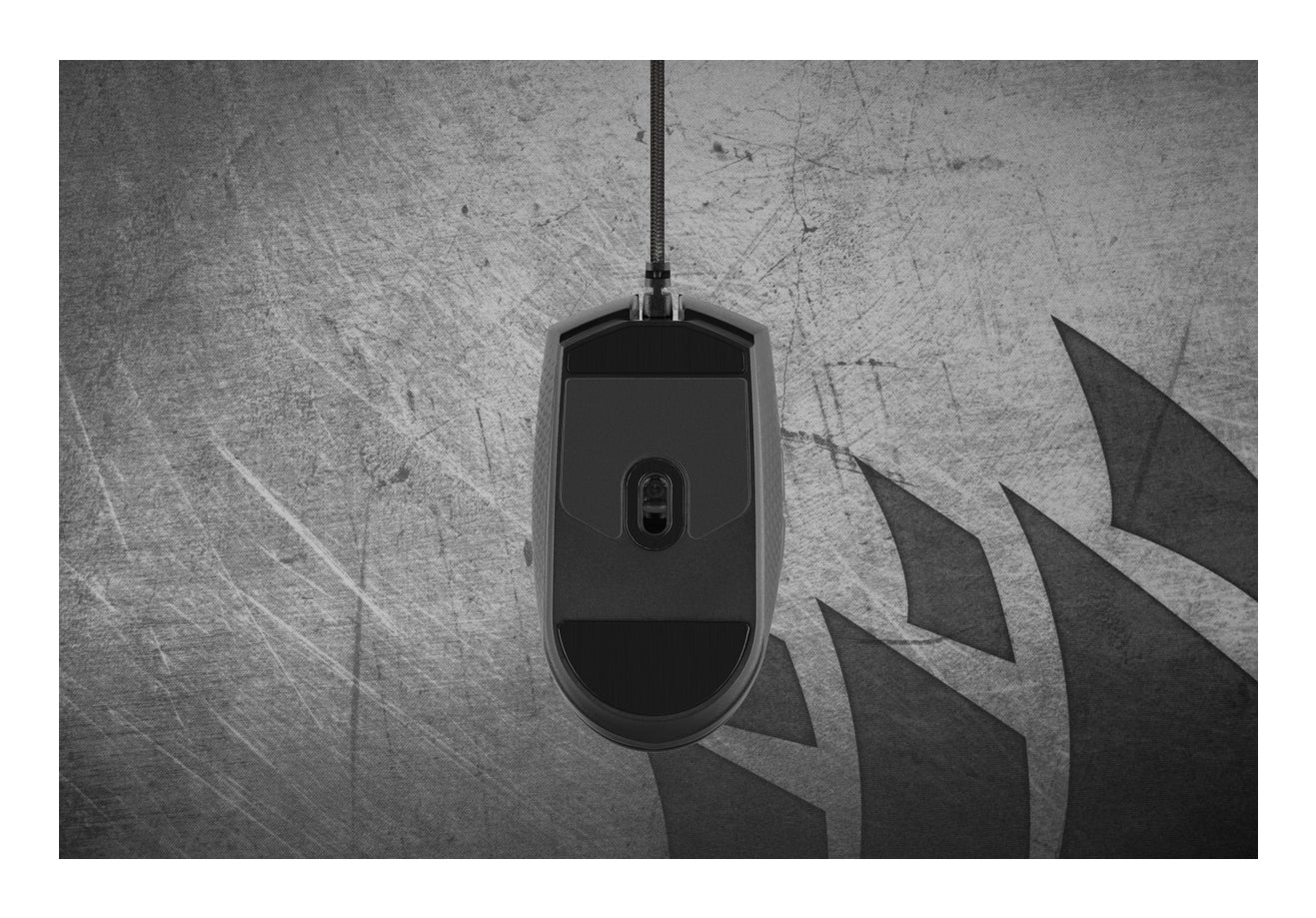 Corsair KATAR PRO XT Gaming-Maus – kabelgebunden, USB-A, 18'000 dpi, 6 Tasten, beidhändig, schwarz
