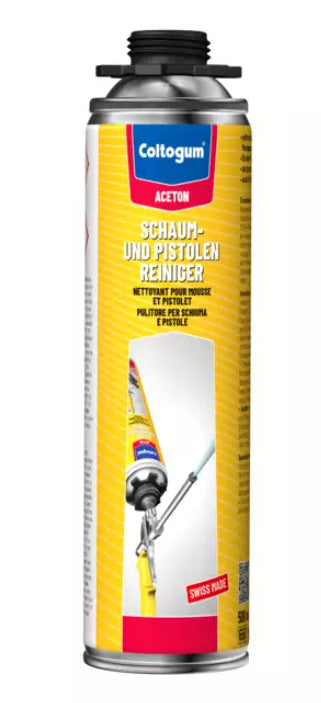 Coltogum Schaumdichtstoffentferner – für Schaumpistolen – 500 ml – Spraydose – schnell wirkend