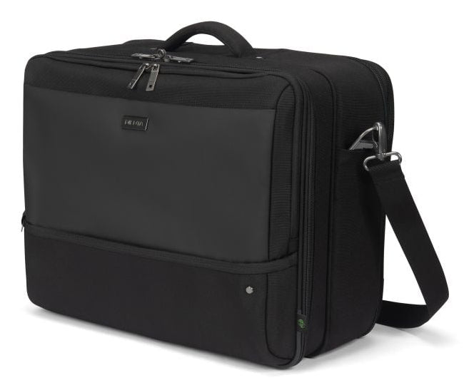 DICOTA Notebook-Tasche bis 17,3" – Trolley-Band, Schultergurt – Schwarz