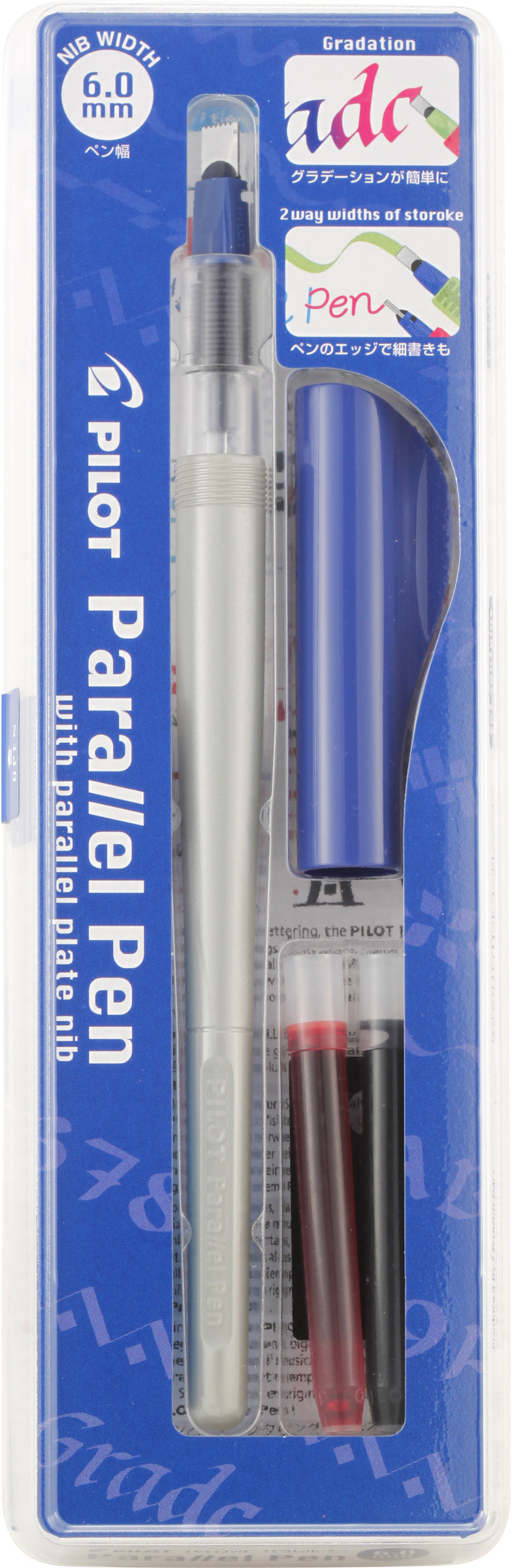 Pilot Parallel Pen XB – Kalligrafie-Füller – 6 mm – Blau