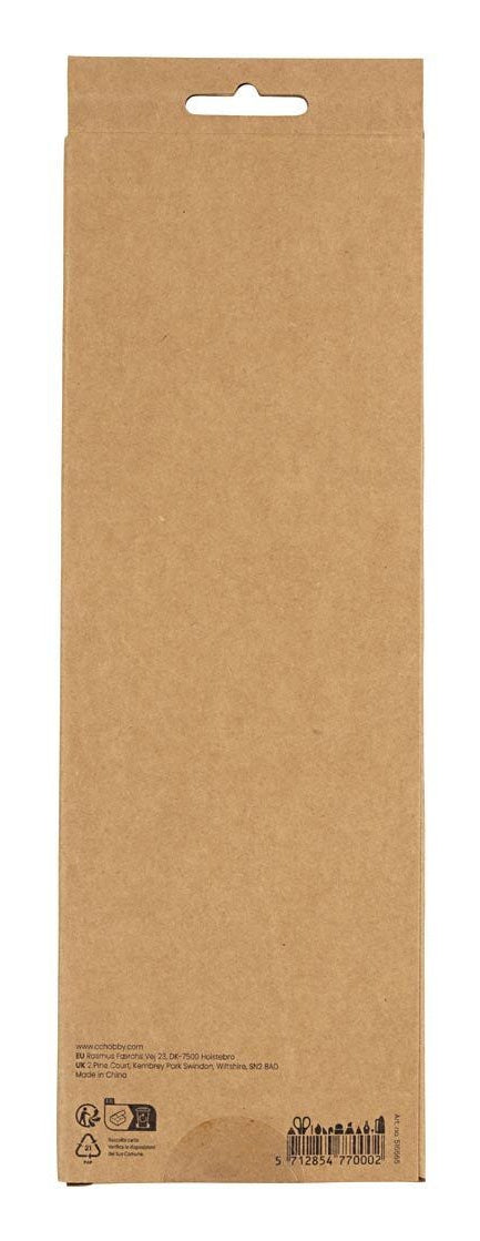 Creativ Company Chenilledraht, Mehrfarbig, 6 mm × 30 cm, Set à 25