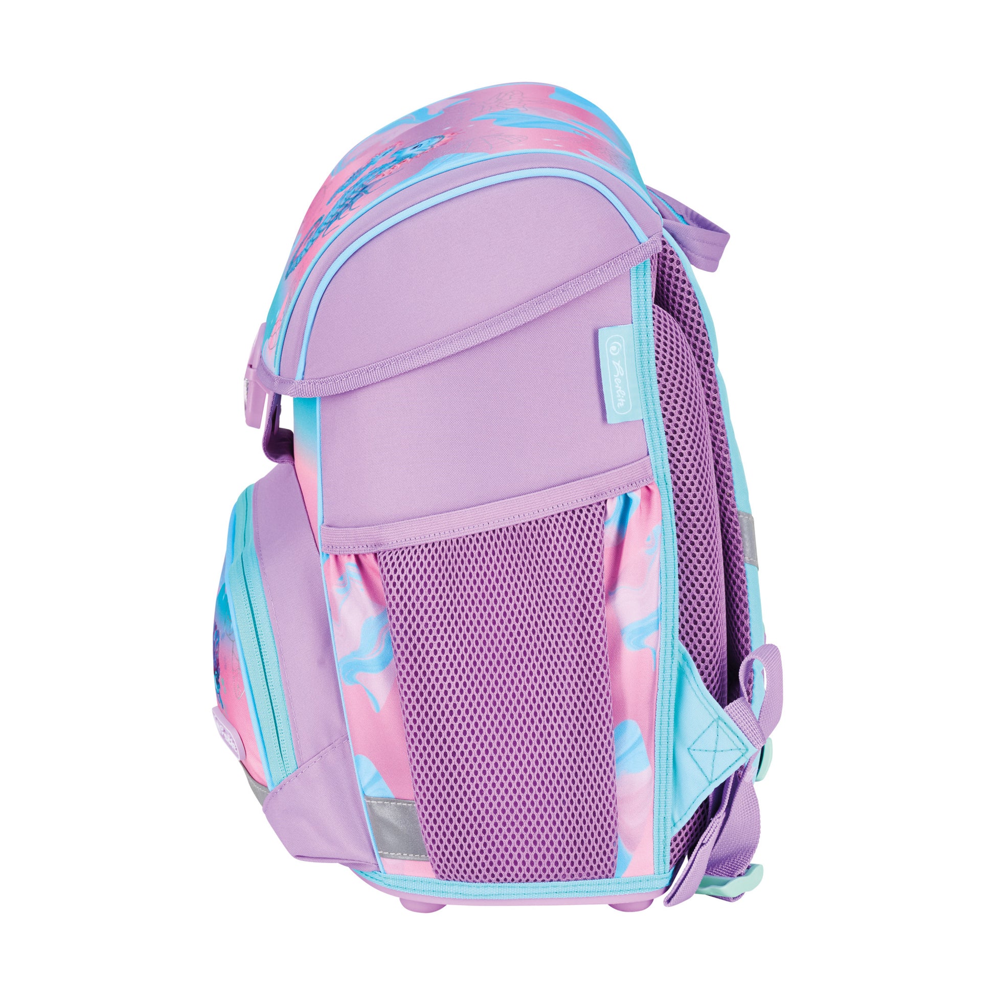 Herlitz Loop Plus – Schulrucksack-Set 4-teilig, Meerestiere, 17 l, 31×37×22 cm