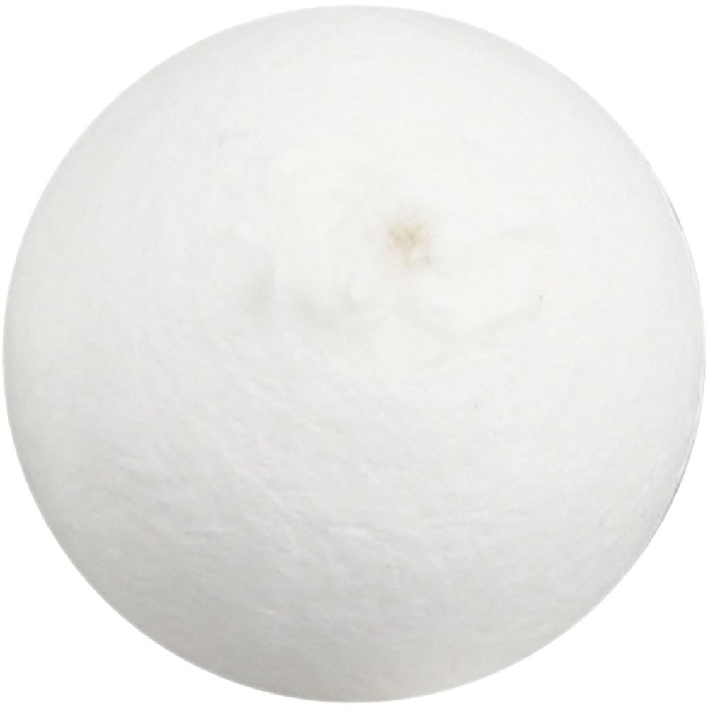 Creativ Company Wattekugel, Baumwolle, Weiss, Ø 4 cm, 100 Stk.