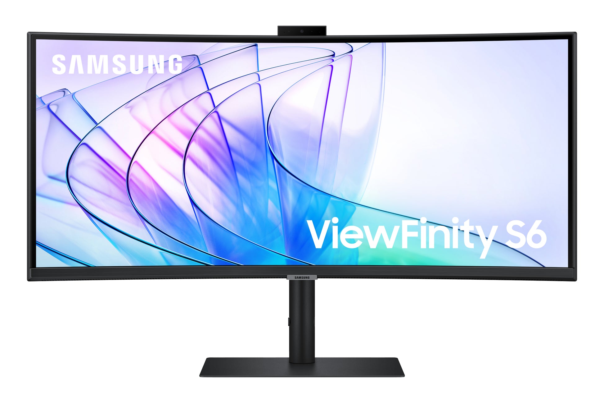 Samsung S34C652VAU – Monitor, 34", Webcam, Integrierte Lautsprecher, USB-C, KVM, VESA 100 × 100, Schwarz