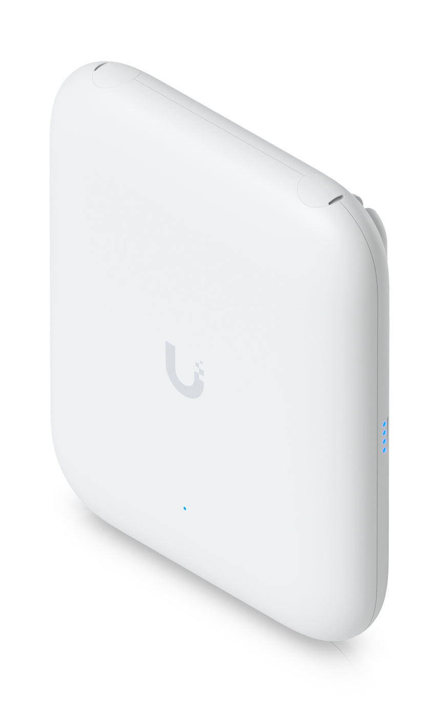 Ubiquiti Wi‑Fi 7 Access Point, Dual-Band (2,4/5 GHz), 8600 Mbit/s, 2,5GbE, PoE, IP67, Weiss