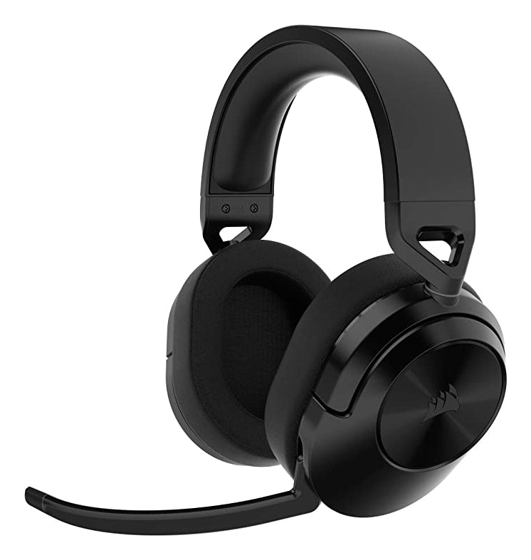 Corsair HS55 WIRELESS – Over-Ear Gaming-Headset – 2,4 GHz (USB-Empfänger), 7.1 – Schwarz – bis 24 h
