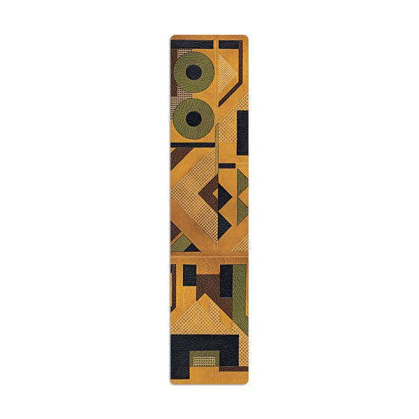 Paperblanks PA8233-0 – Lesezeichen, flexibel, Papier, Senf, 40 × 185 mm, 1er Set