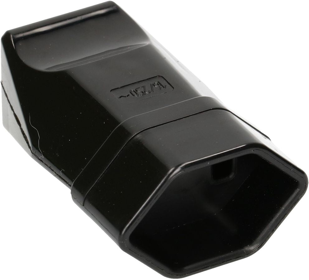 Max Hauri AG Max Hauri Kupplung, T23 Schraubklemme, 68×42×27 mm – Schwarz