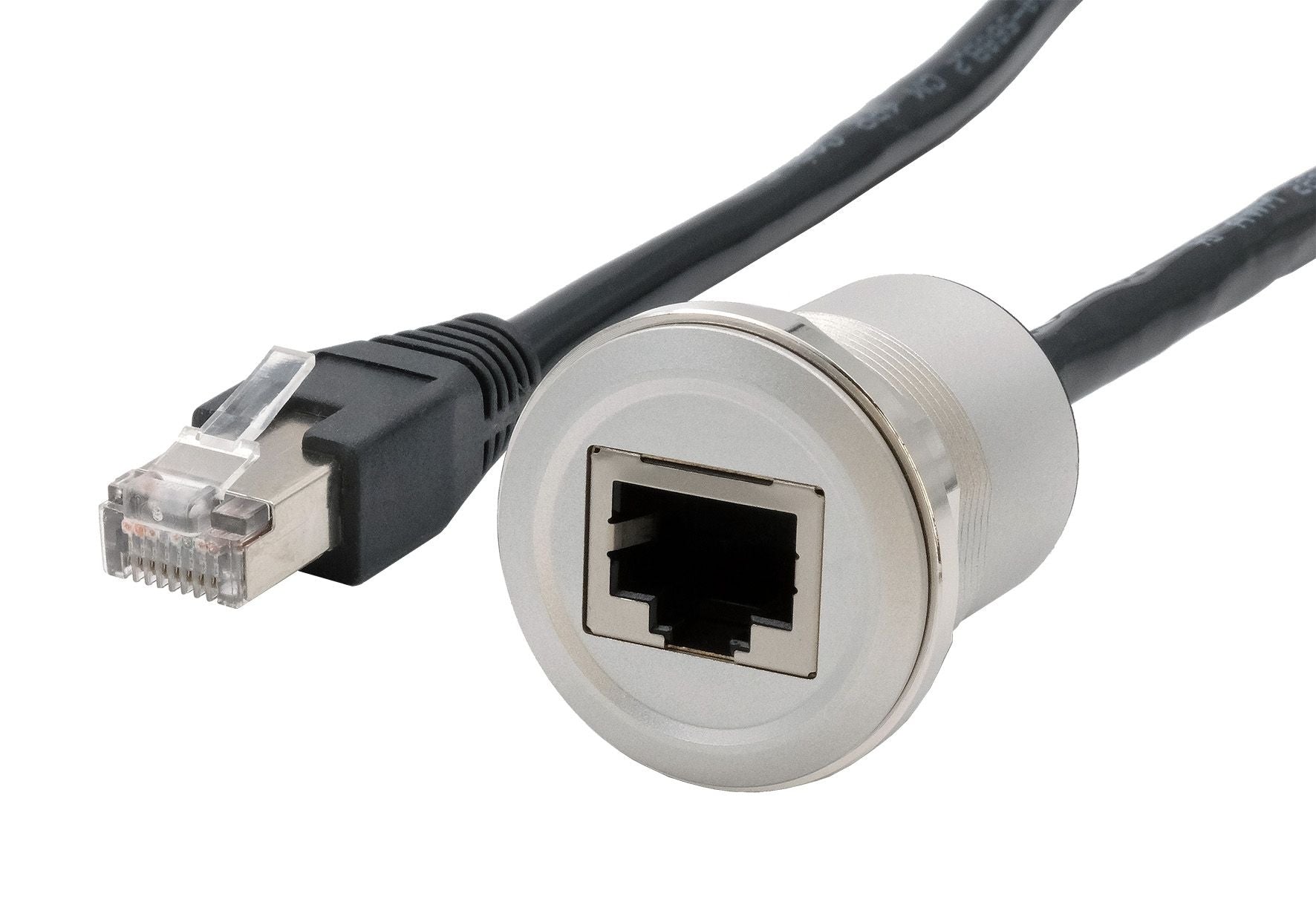 EXSYS RJ-45-Kupplung – RJ-45, Cat6, 0,3 m, Silber