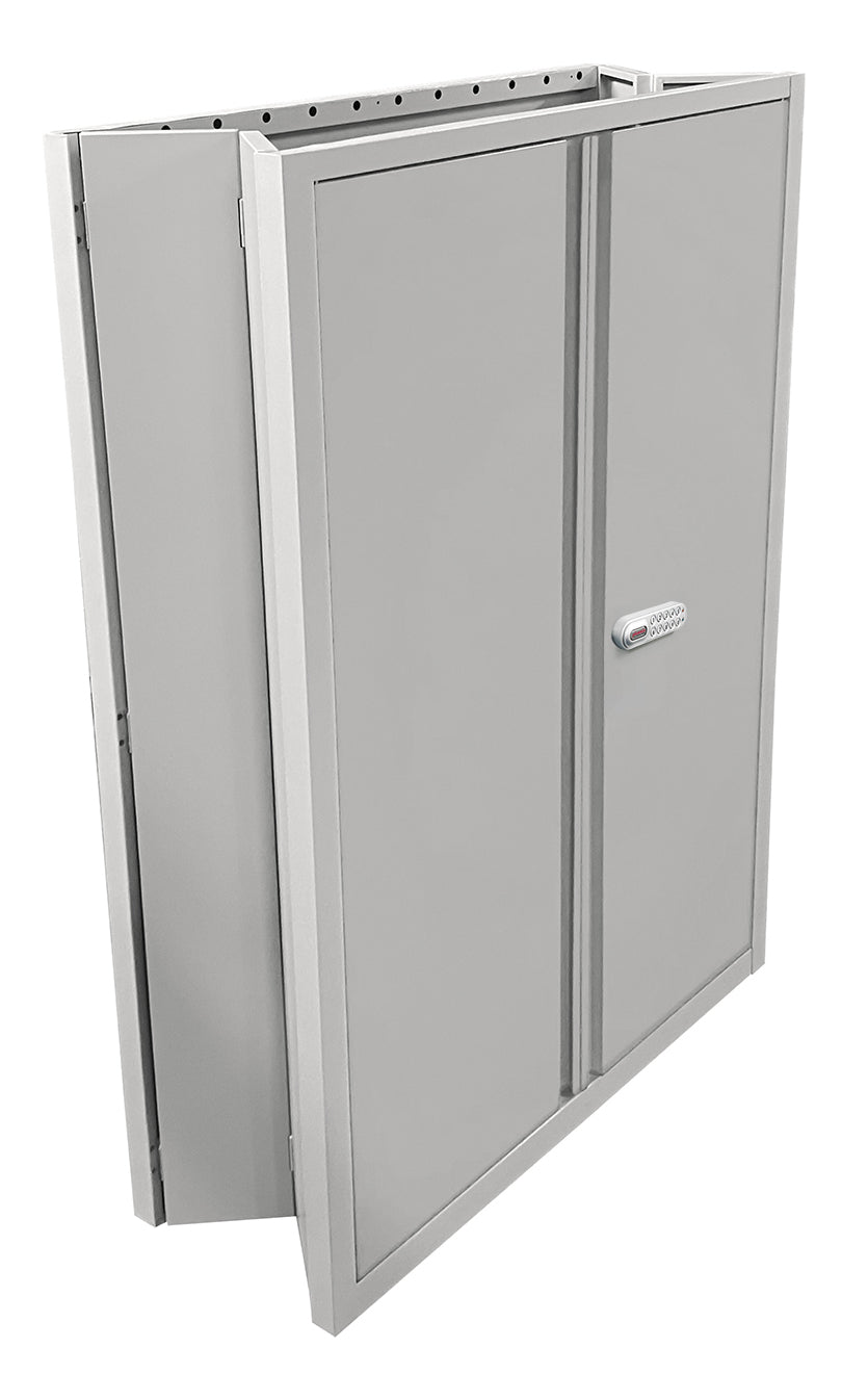 Phoenix Safe Co. SCF1491GGE – Aktenschrank, 3 Tablare, abschliessbar, Stahl, 915 × 370 × 1400 mm, hellgrau