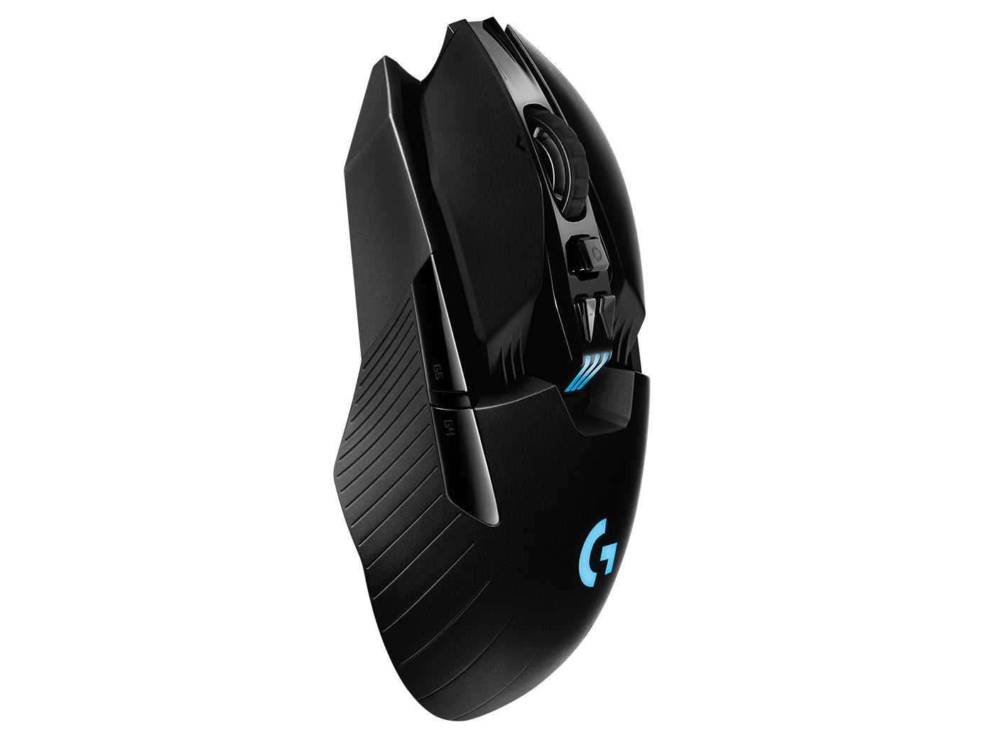 Logitech G G903 LIGHTSPEED – Gaming-Maus – Kabellos (2,4 GHz), 25600 DPI, RGB-Beleuchtung, beidhändig, Schwarz