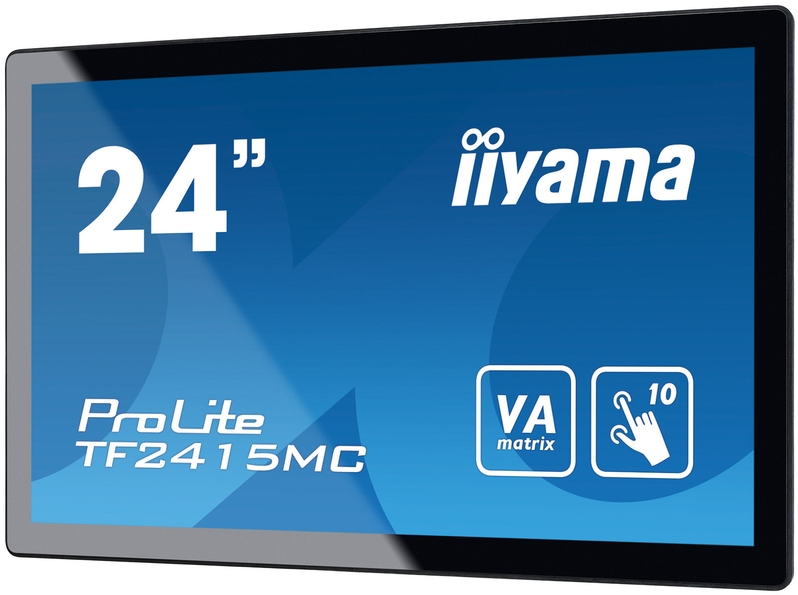 iiyama PCAP 10P – Monitor, 24", 1920 × 1080 (Full HD), VA, Touch, 315 cd/m²
