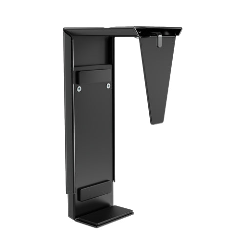 Fellowes Untertisch-PC-Halterung – einstellbar 20–95 mm Breite, 166–310 mm Länge, bis 15 kg, schwarz