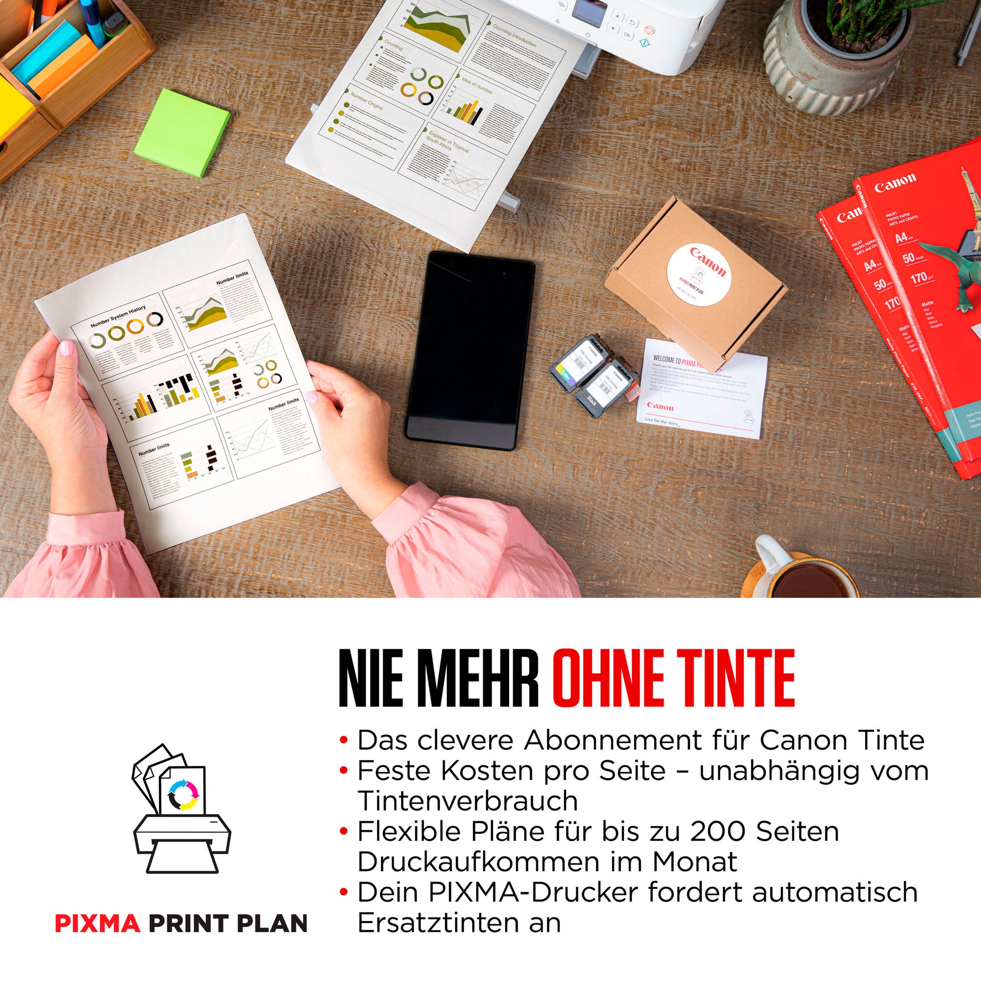 Canon PIXMA TR4751I – Farbiger Tintenstrahl-MFP A4, 4-in-1 – WLAN
