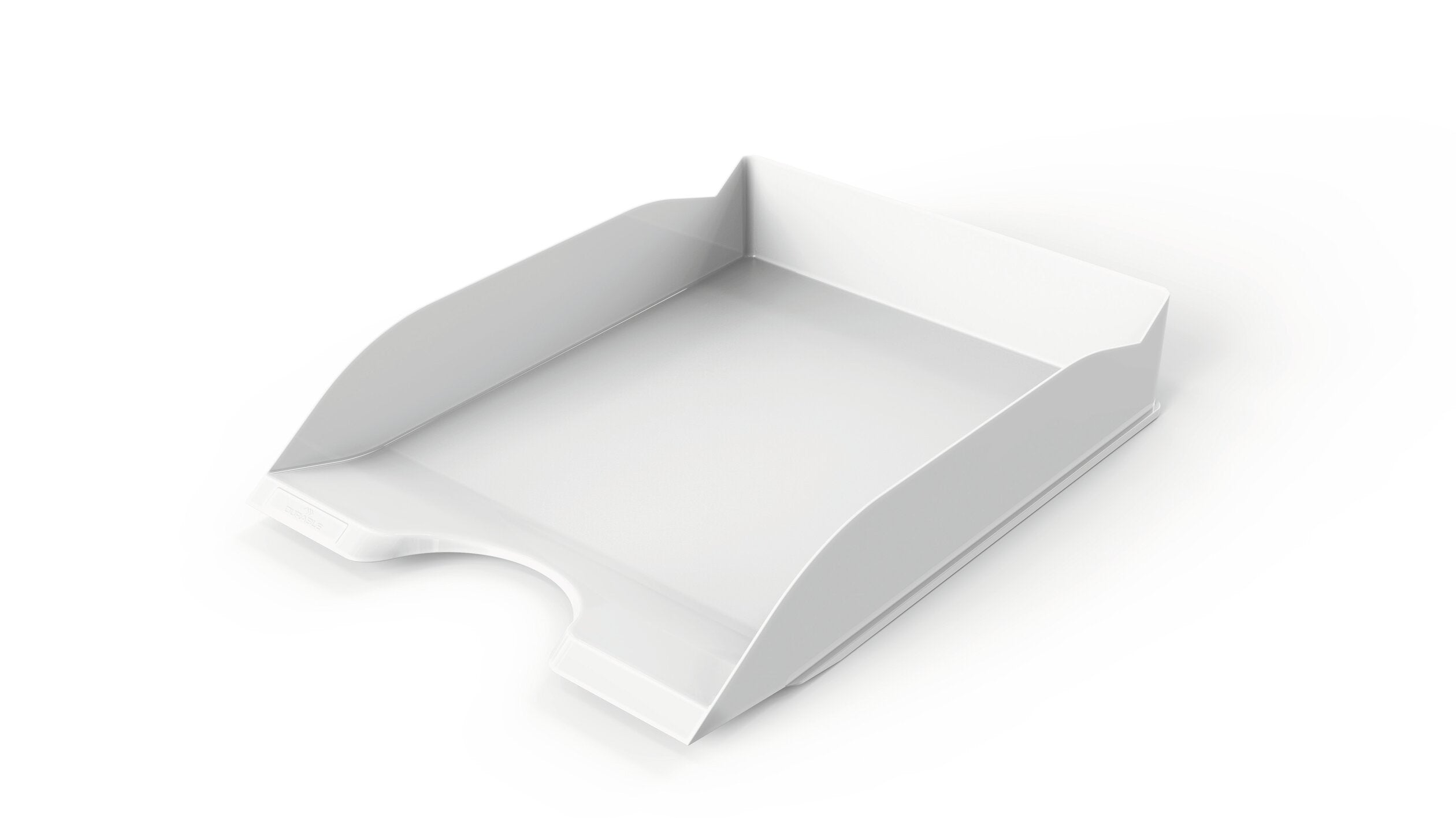 Durable Basic 170167401 – Briefablage – A4, Weiss, Kunststoff, 253 × 63 × 337 mm
