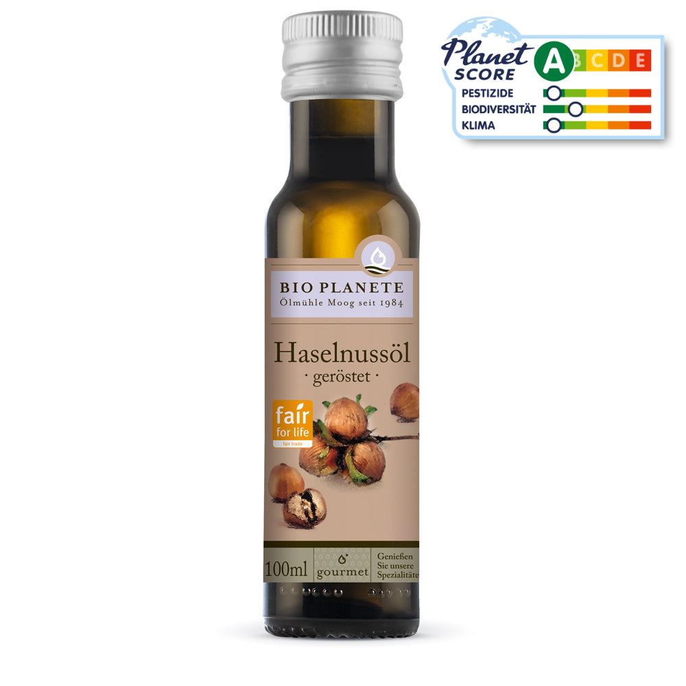 BIO PLANÈTE Geröstetes Haselnussöl – 100 ml