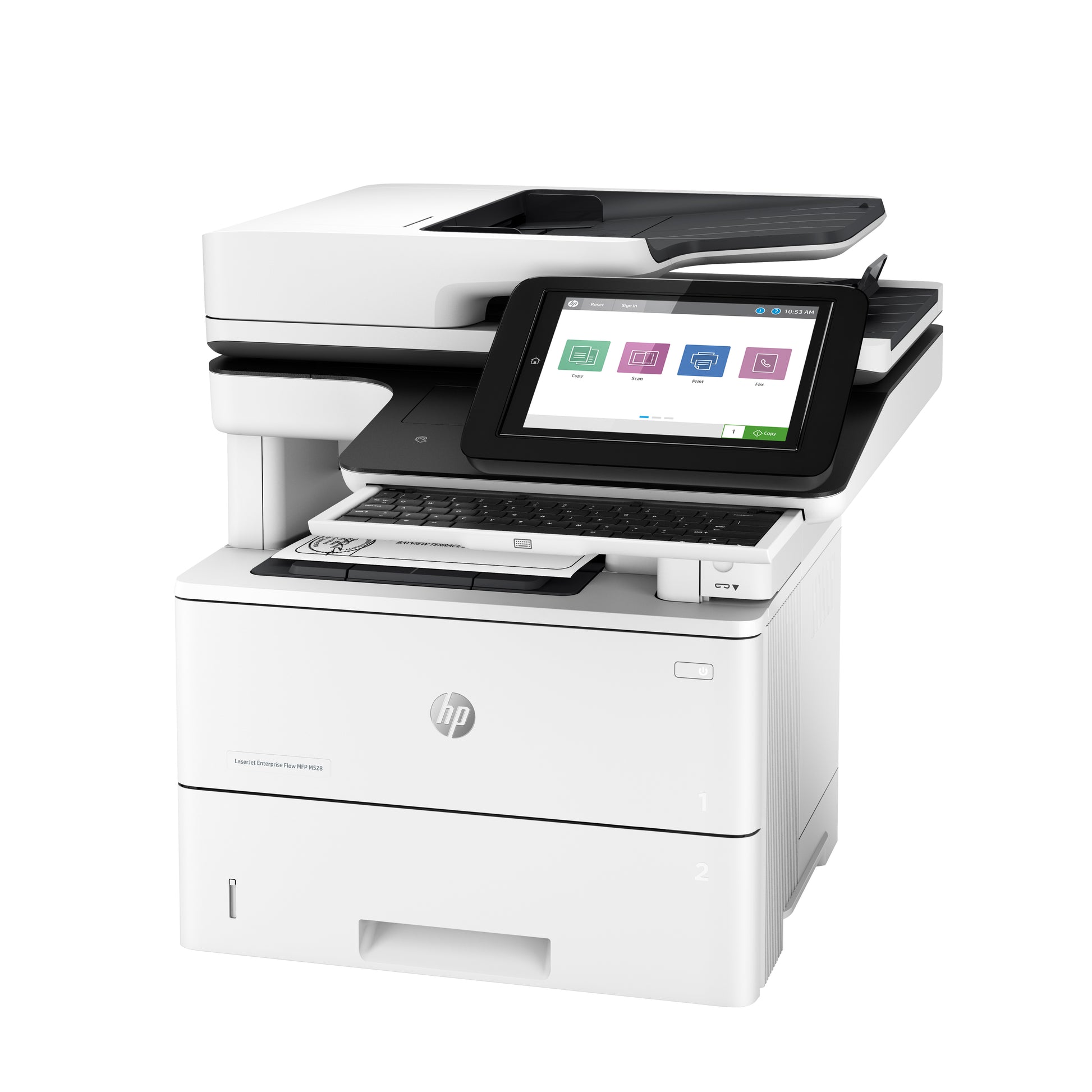 HP LaserJet Enterprise Flow M528Z – S/W Laser-MFP A4 – LAN – Duplex – 43 Seiten/Min S/W