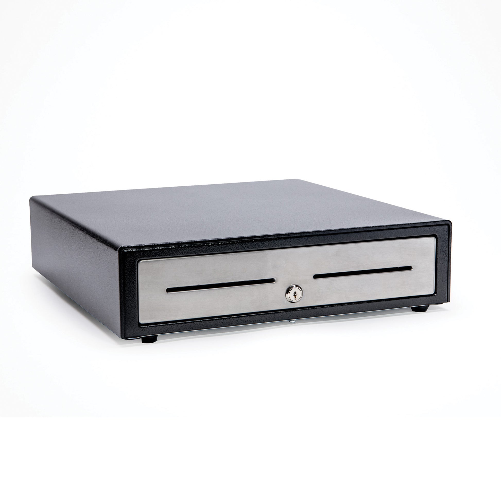Star Micronics Manuelle Kassenlade, Edelstahl, Schwarz, 350 mm × 110 mm × 405 mm, CD4-1416BKSS48