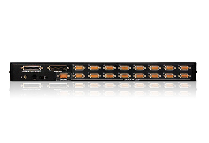 ATEN 16-Port KVM-Switch, USB/PS/2/VGA, QXGA (2048 × 1536)