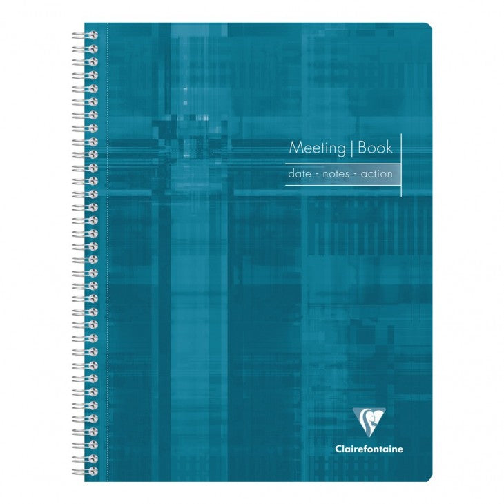 Clairefontaine Spiralblock A4, liniert, 80 Blatt, perforiert, 90 g/m² – farbig sortiert