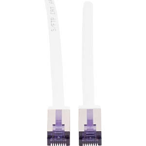 Flexline Patchkabel – Cat6a S/FTP, 50 m, Schwarz, RJ-45