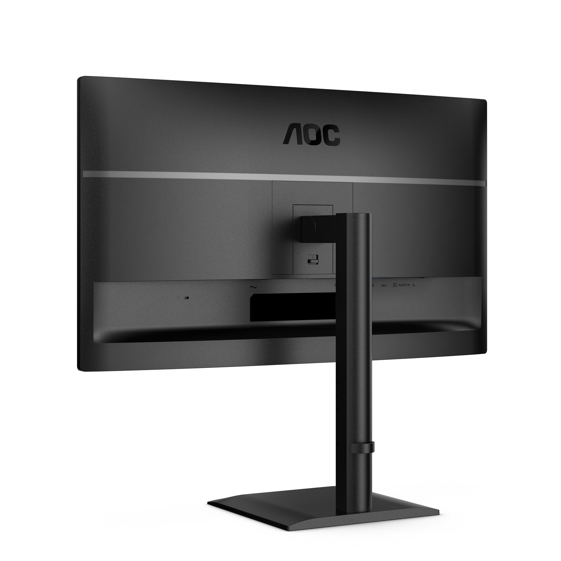 AOC 27E4U – Monitor, 27", IPS, 120 Hz, 300 cd/m², USB-Hub, Integrierte Lautsprecher, VESA 100 × 100, Schwarz