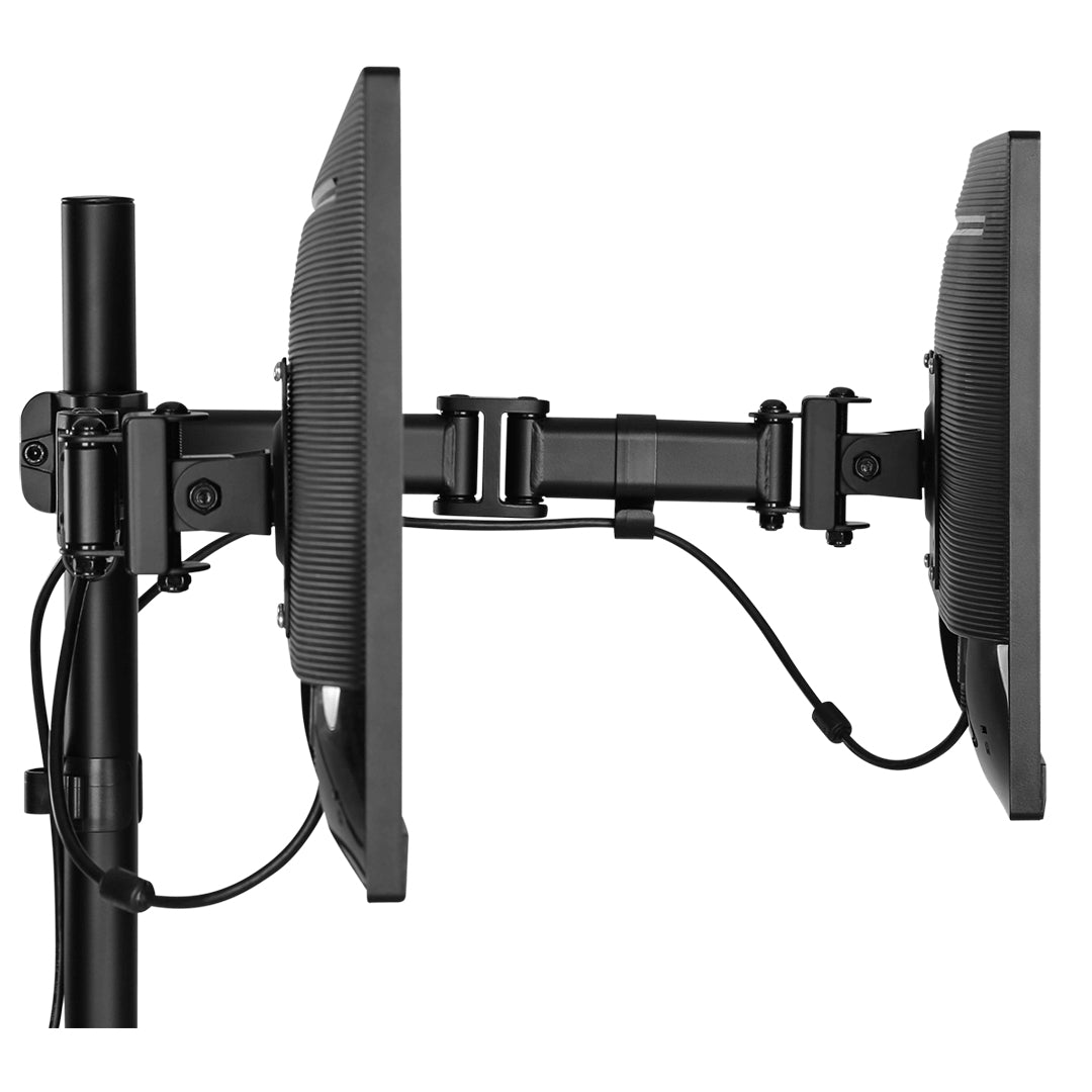 Ultradesk Skeleton Double – Monitorarm Tischhalterung – bis 27" – für VESA 75×75/100×100 mm
