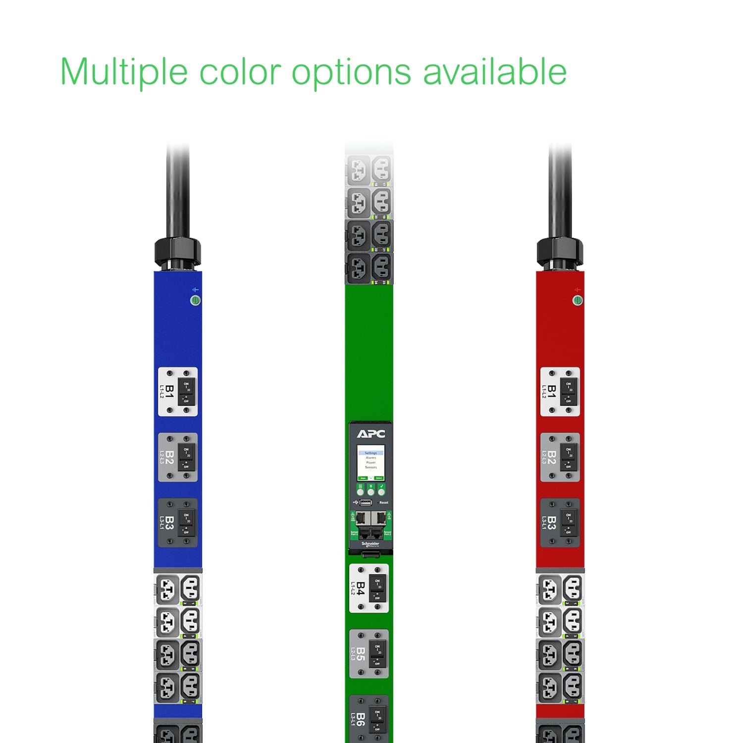 APC Rack-PDU – Geschaltet, 1-ph, 0U, 32 A 230 V, 40×C13/C15/C19/C21, IEC 60309