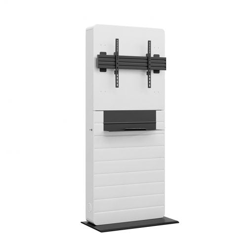 Hagor CON-Line – AV-Ablage, Wandmontage, 550 × 161 mm, Schwarz