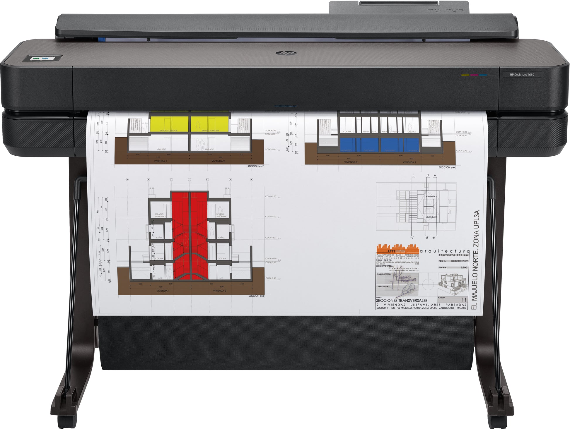 HP DesignJet T650 – Grossformatdrucker, 36"