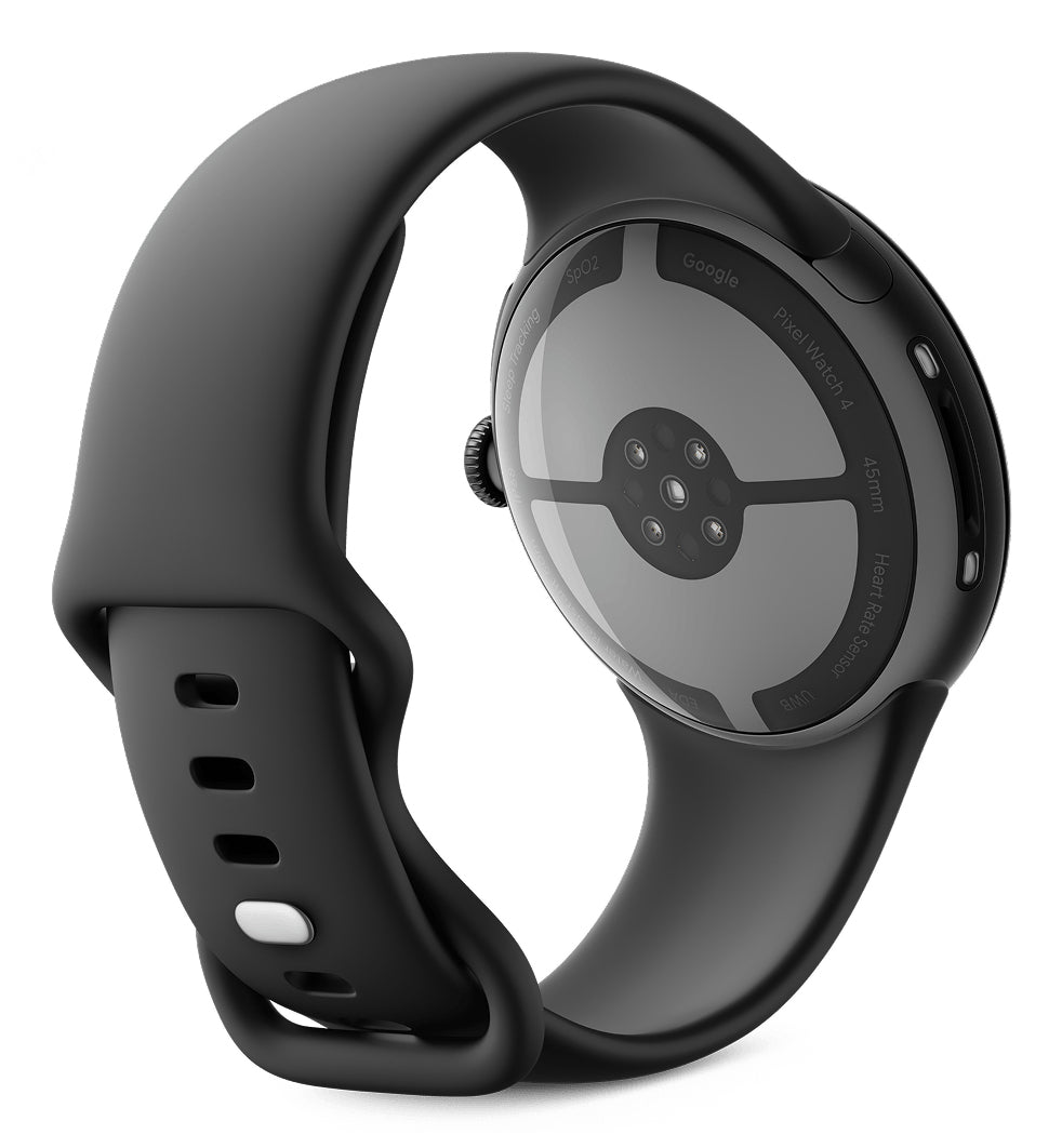 Google Pixel Watch 4 – Smartwatch – 45 mm, 1,77", GPS, NFC, AMOLED, Gorilla Glass 5, 5 ATM, Schwarz