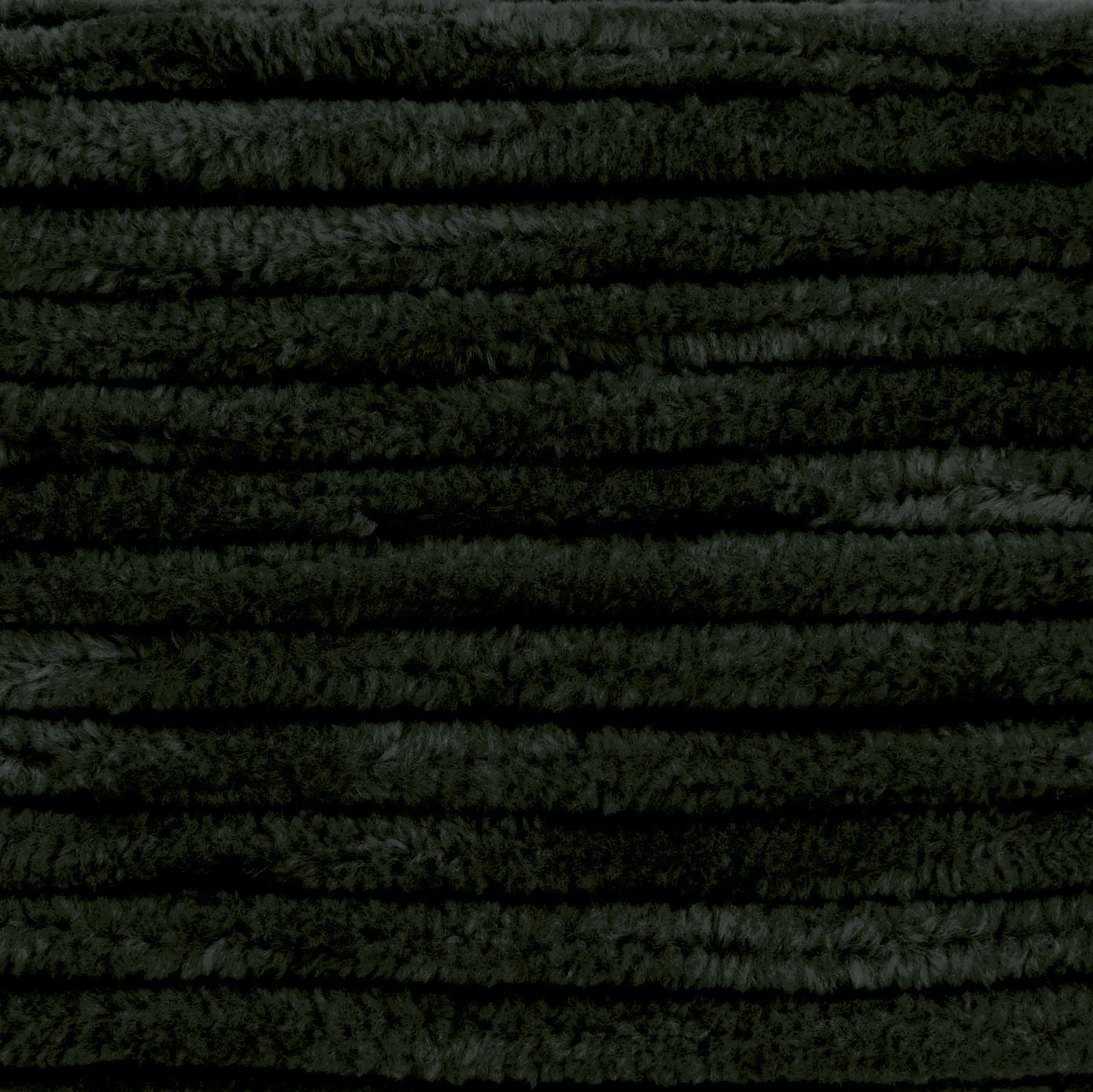 Rico Design Chenillove Wolle Schwarz – 100 g, 110 m, Nadel 4 mm, 100% Polyester