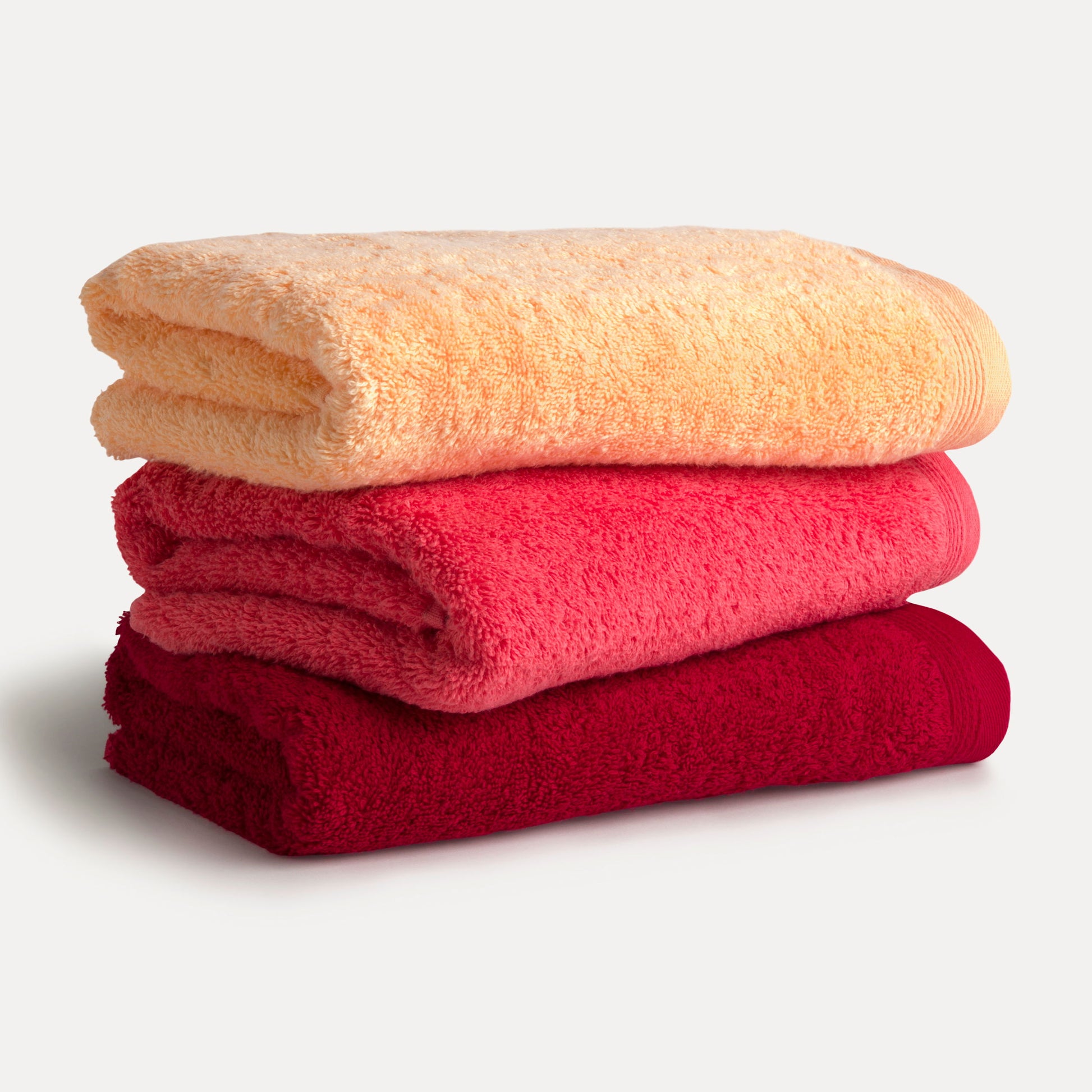 Möve Waschlappen Superwuschel – 30×30 cm, Baumwolle, Rot