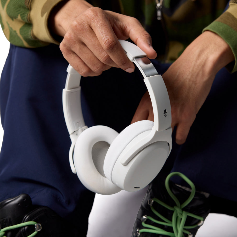 Skullcandy Crusher ANC 2 – Over-Ear Headset – Bluetooth, USB-C, ANC – Weiss – bis 60 h