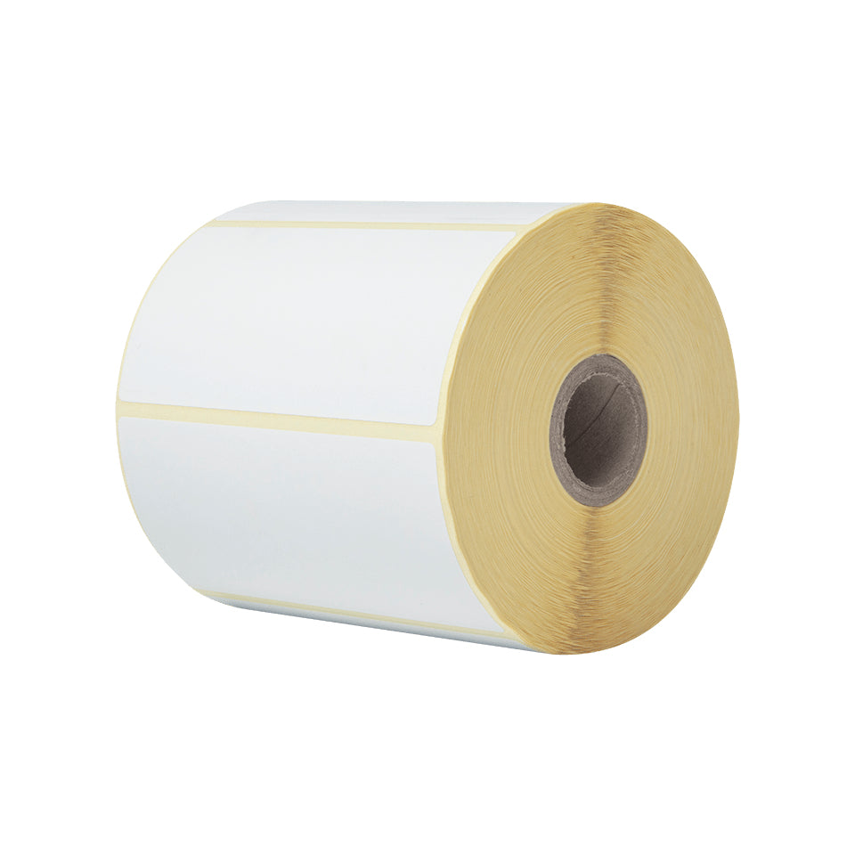 Brother Etiketten, 102 mm × 50 mm, weiss, Papier, permanent, 1050 Etiketten