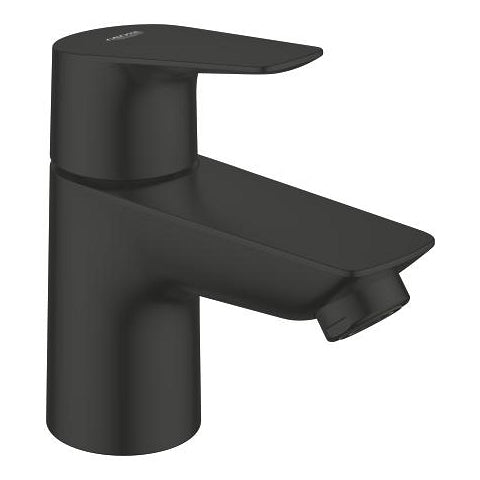 GROHE Badebatterie Start Edge – Einhebelmischer, Metall, Schwarz