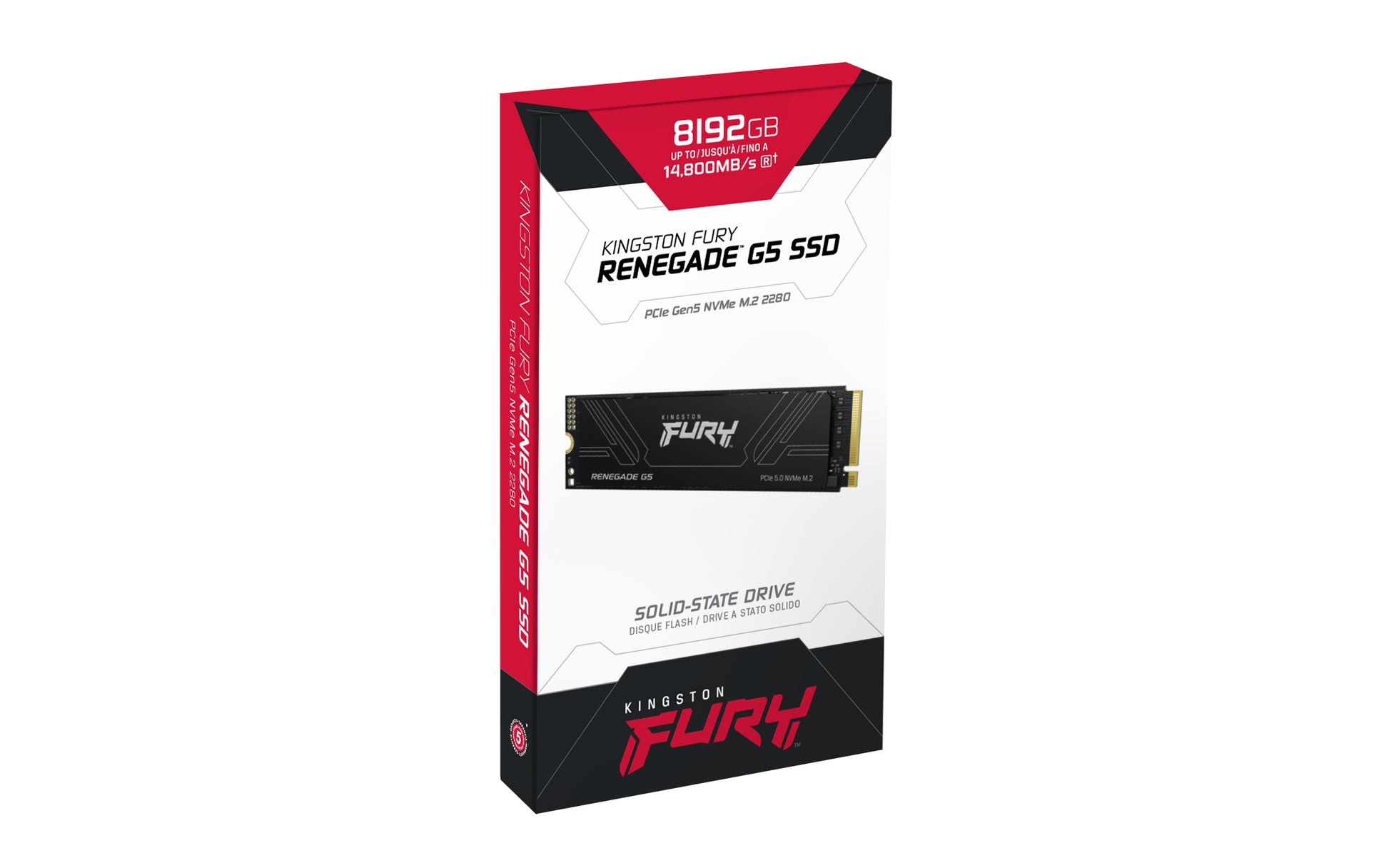 Kingston Technology Kingston Fury Renegade G5 Speichergerät – 8 TB, NVMe, M.2 2280