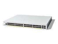 Cisco C1300-48FP-4G – Managed Switch – 48×GbE, 4×SFP, L2/L3, PoE
