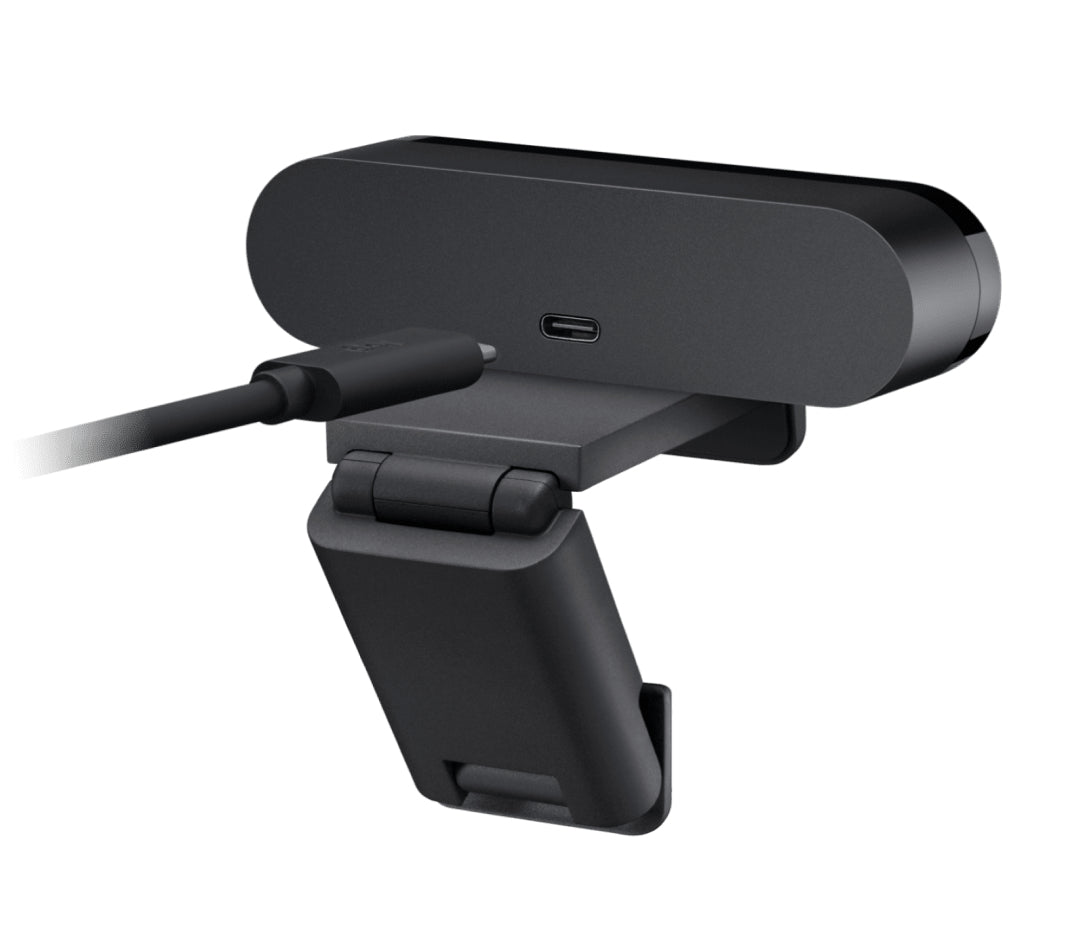 Logitech Brio – Webcam für Zoom/Teams/Google Meet – 4K, bis 90 fps, USB-C, Autofokus, 5× digitaler Zoom