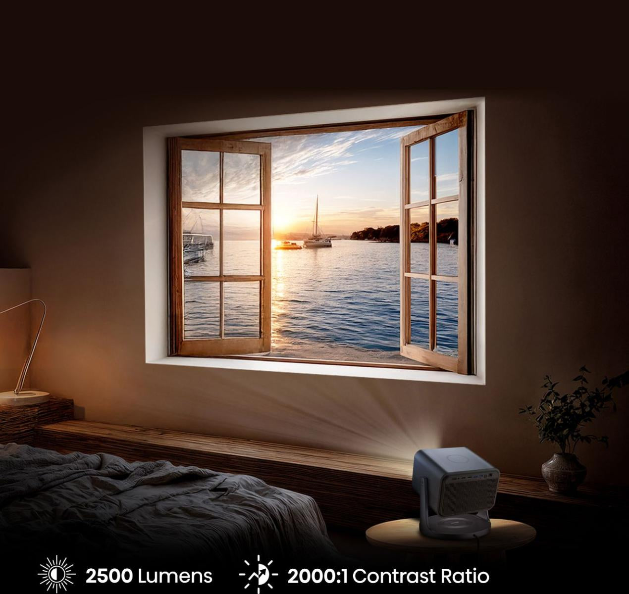 Hisense C3 – DLP Laser, 4K UHD, 2500 ANSI Lumen, Smart