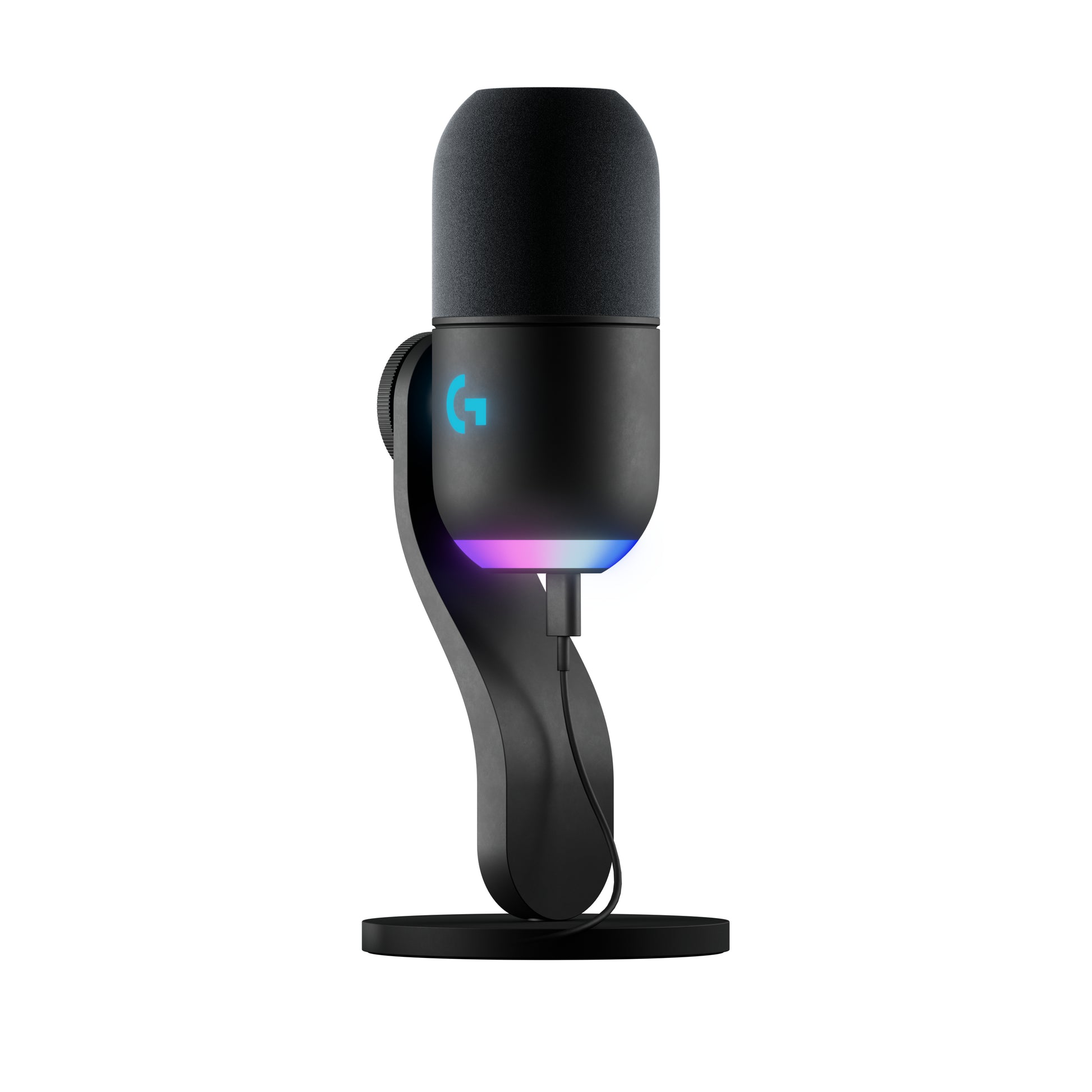 Logitech G Yeti GX Tischmikrofon – USB-C, Superniere, 24 Bit/96 kHz, für Windows/Mac, Schwarz