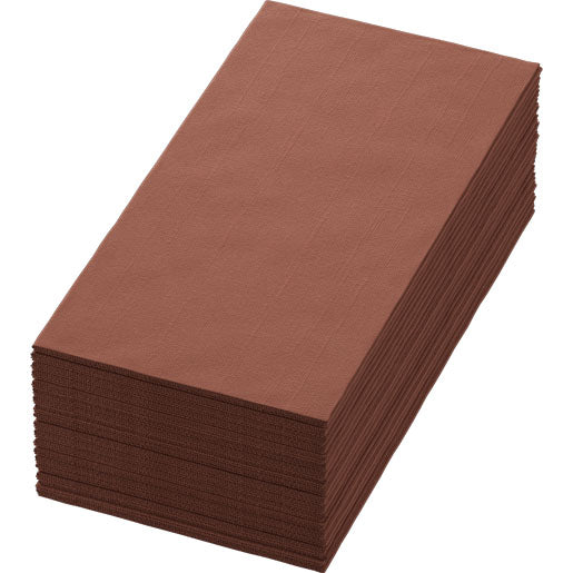 Duni Papierservietten – Braun, 250 Stück, 40 × 40 cm