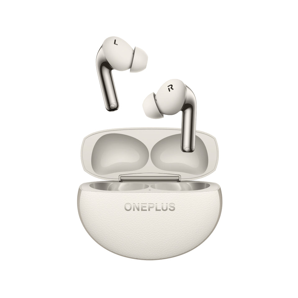 OnePlus Buds Pro 3 TWS In-Ear – ANC, mit Qi-Ladecase, Weiss, BT 5.4