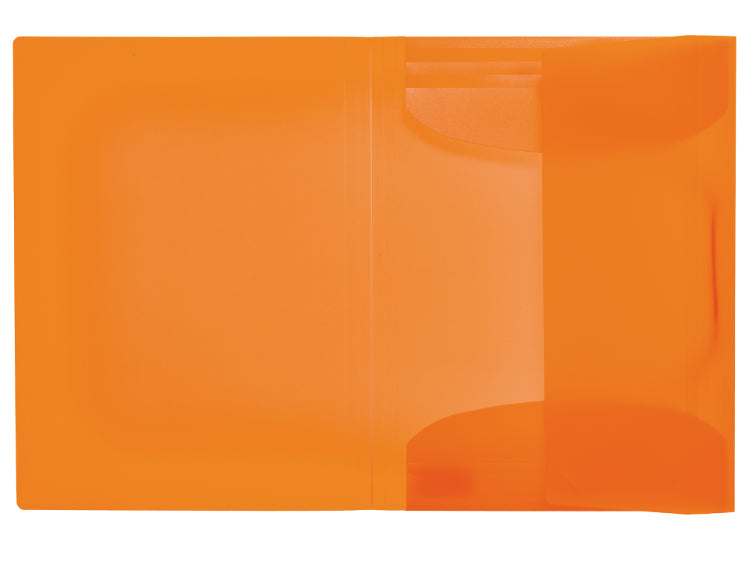 HERMA Sammelmappe, für A4, Kunststoff, orange, mit Gummizug