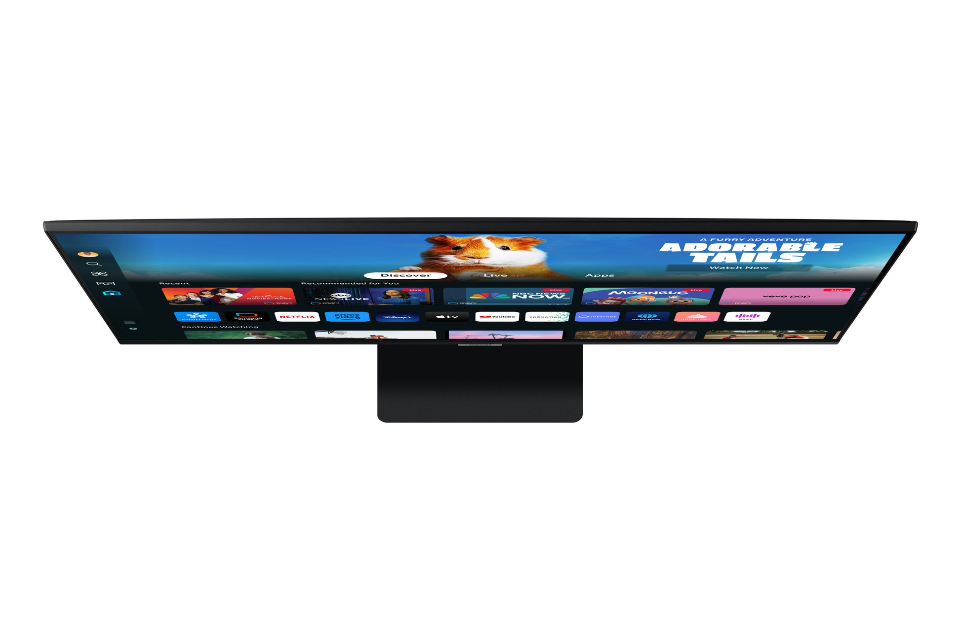 Samsung M50D – Monitor, 27", 1920 × 1080 (Full HD), LED, Schwarz