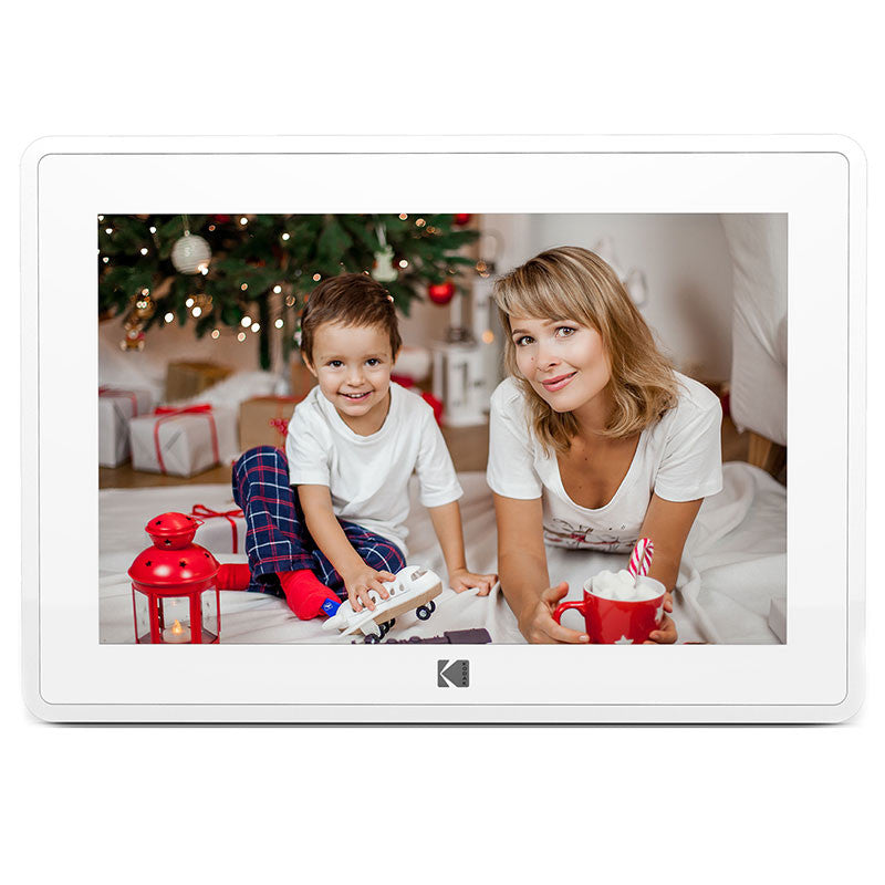 Kodak Digitaler Bilderrahmen RCF-106H 10" – 1280 × 800, IPS, Touch, WLAN, 16 GB, SD, SDHC, Weiss