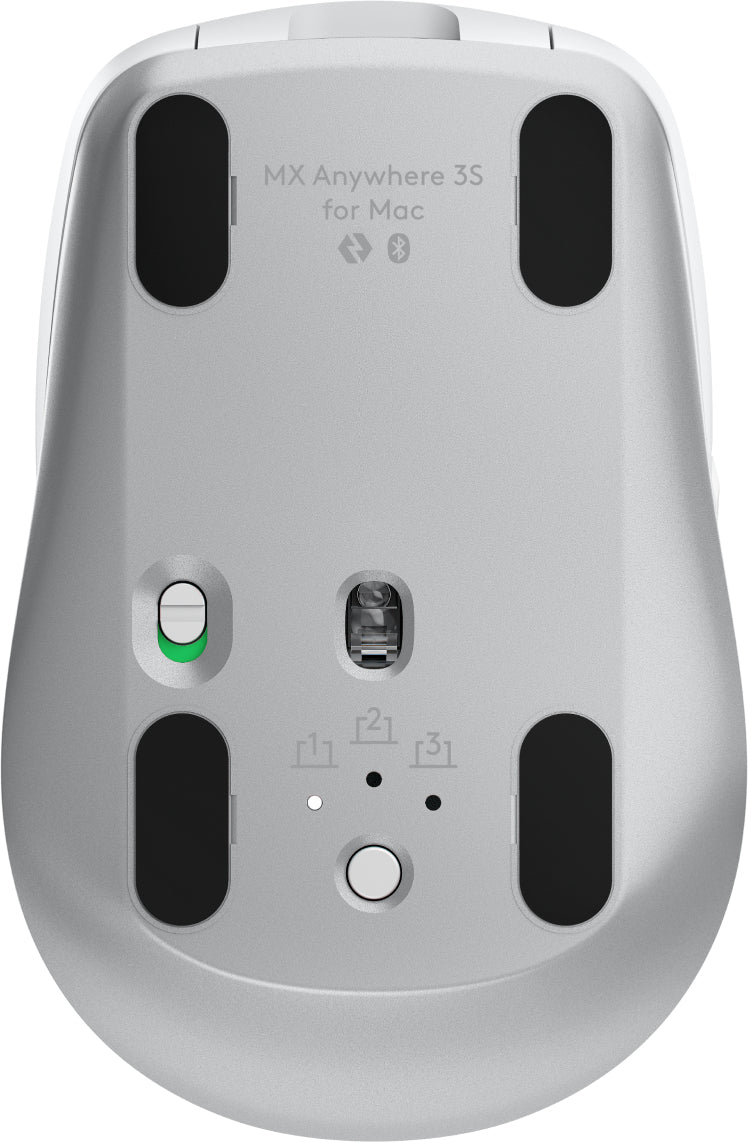 Logitech MX Anywhere 3S für Mac Blassgraue Maus